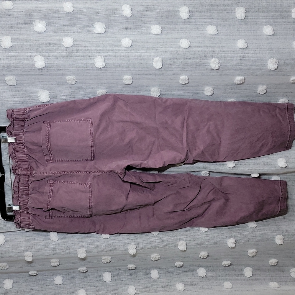 Universal Thread Super-High Rise Paperbag Tapered Jeans Size 18 - Picture 5 of 8